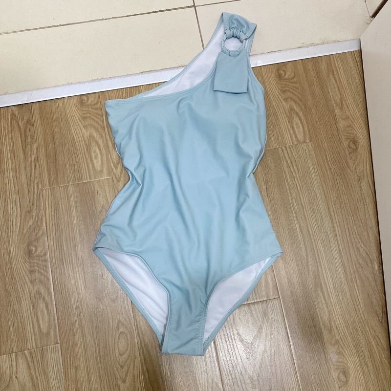 Bộ bơi nữ , bikini nữ thể thao lệch vai liền thân (kèm ảnh thật)