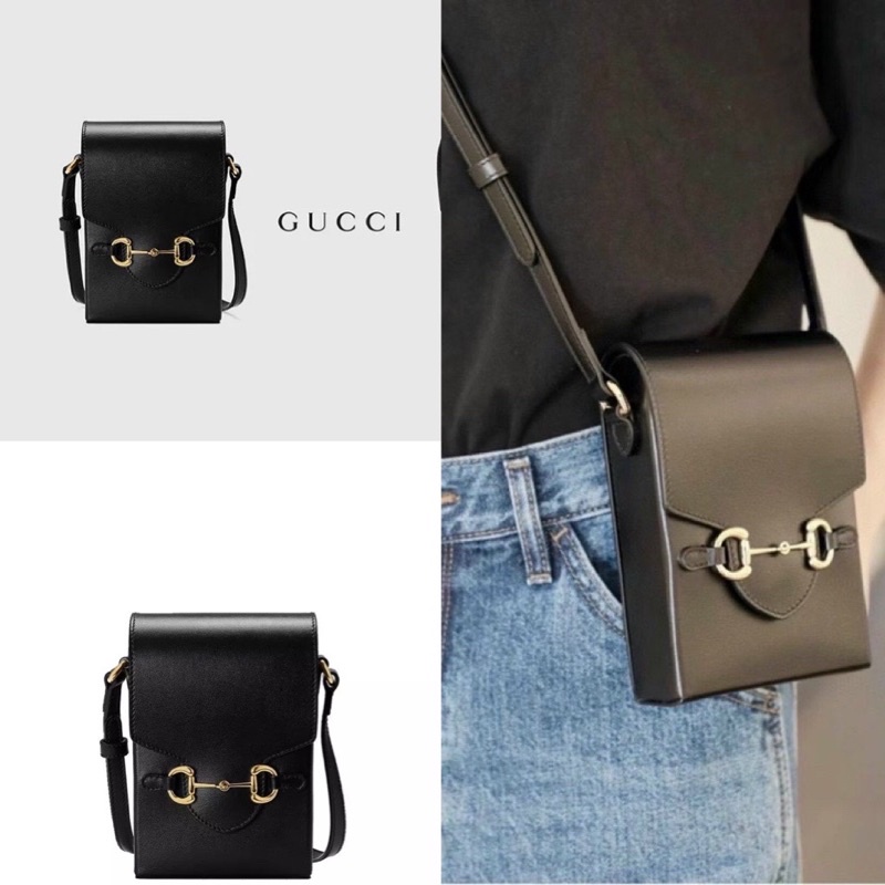 TÚI ĐEO CHÉO RU XI HORSEBIT SUPER DA THẬT FULL BOX