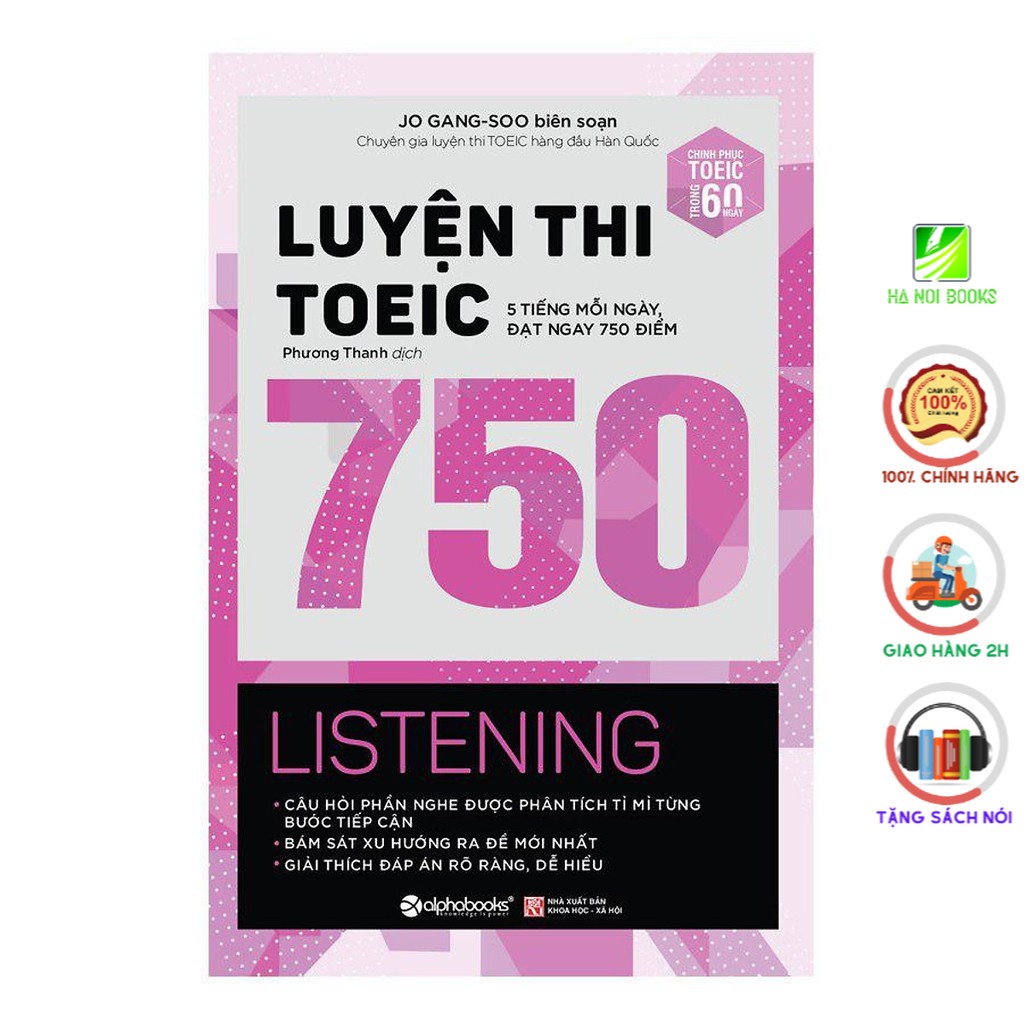 Sách - Luyện thi TOEIC 750 LISTENING