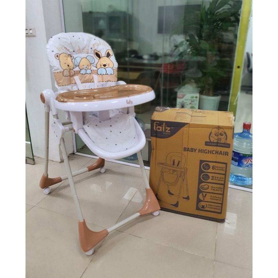 FATZ BABY- Ghế ăn dặm FB7202B (cho bé từ 6 tháng đến 3 tuối - tải trọng 30kg)