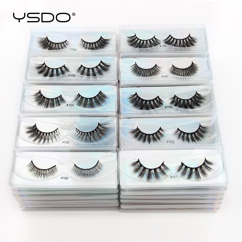 1 Cặp Lông Mi Giả 3d Dài Tự Nhiên Handmade