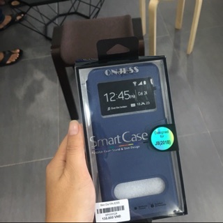 Bao da cho điện thoại samsung J8 2018 chính hãng onjess