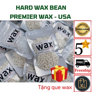 Sáp wax lông Premier, hard wax bean nhập khẩu, triệt lông vùng kín, ria mép, tay chân thay kem tẩy, dao cạo - Faxushop