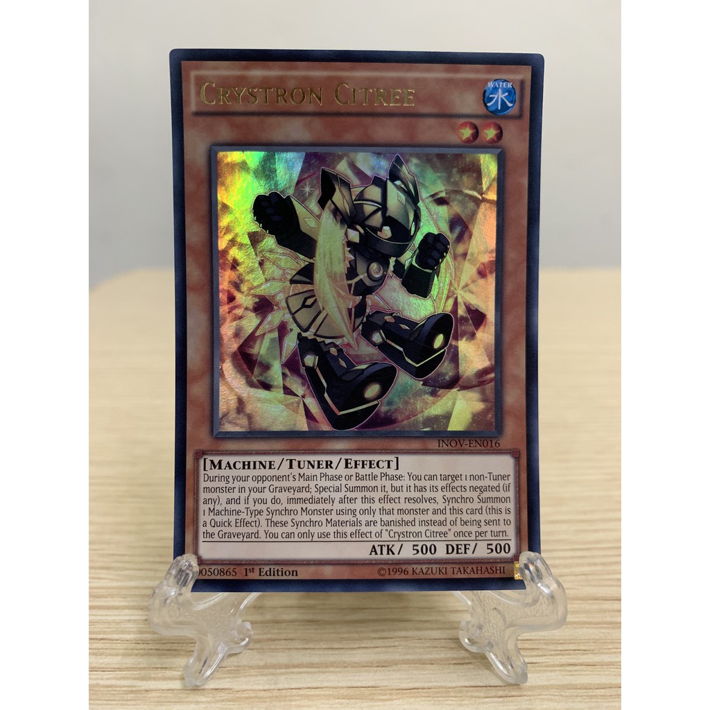 Yugioh - Lá Bài Crystron Citree - Độ Hiếm Ultra Rare