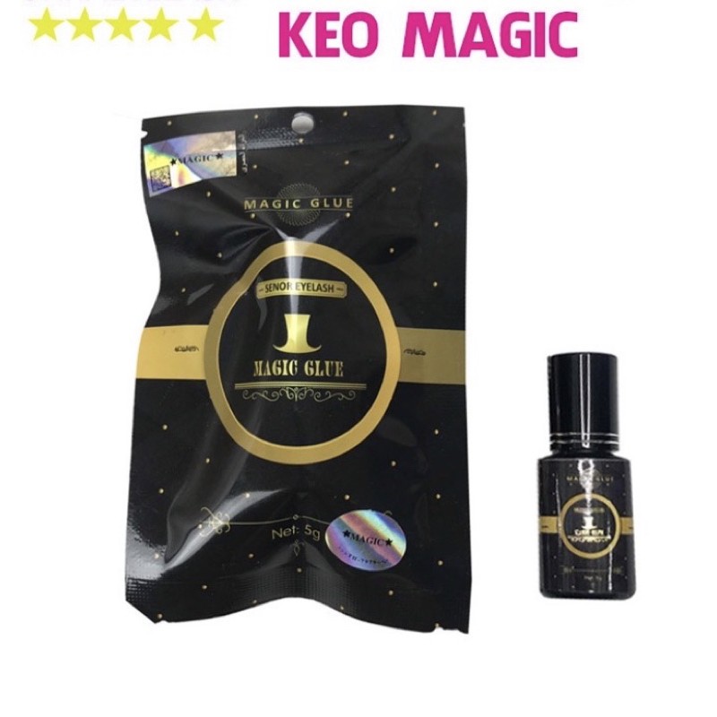 Keo nối mi Magic glue chính hãng, dùng nối mi volume, classic.dụng cụ nối mi mr Tuấn.