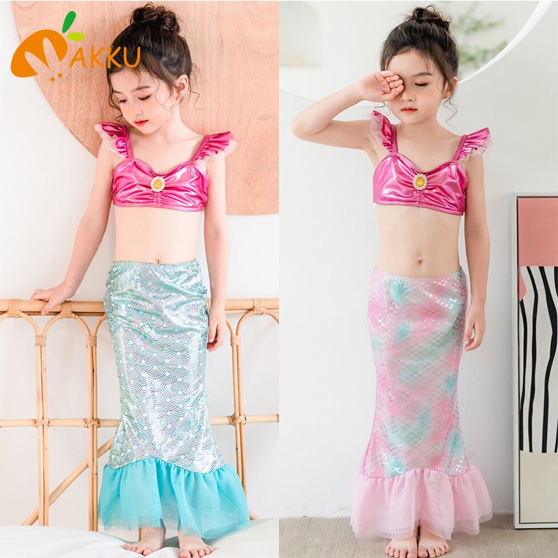 Bộ Đồ Bơi Hóa Trang Nàng Tiên Cá Cho Bé Gái
