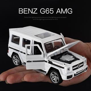 Pull Back Toy Car 1: 32 Mercedes-Benz G65 Car Model Simulation Alloy Vehicle