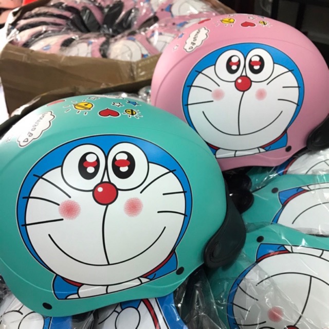 Nón, mũ bảo hiểm nửa đầu DORAEMON