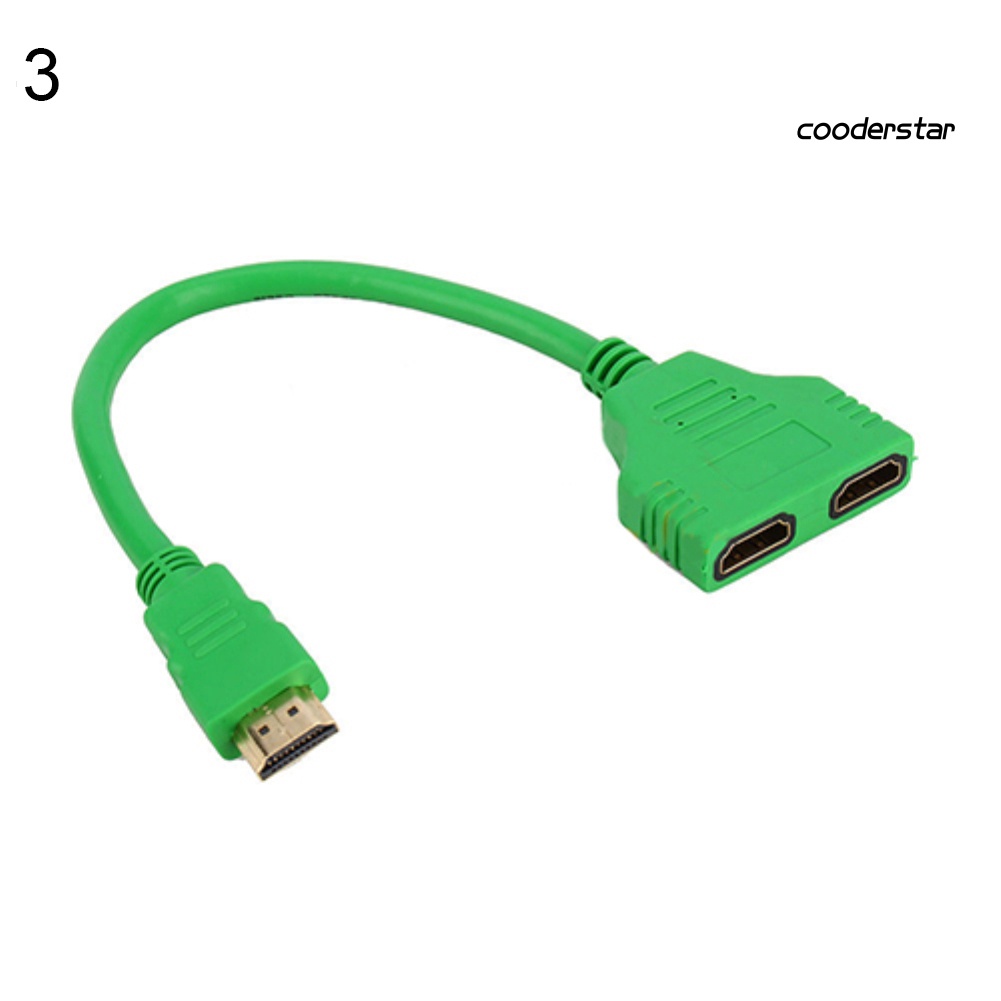 Cáp Chuyển Đổi 2 Cổng Hdmi 1080p Sang 2 Cổng 1 Ra 2 Đầu Ra