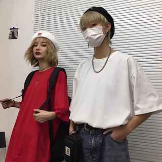 Basic tee trơn - Đỏ