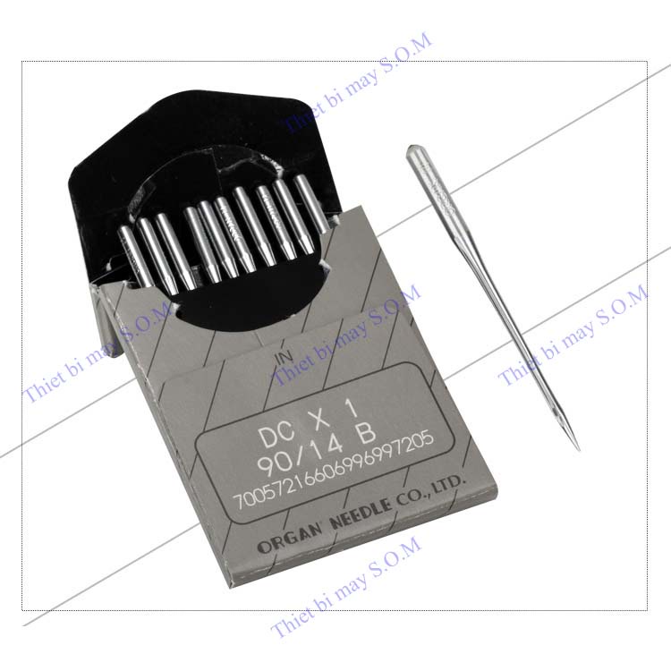 Kim máy may vắt sổ > Kim nhật ORGAN DCx1 > May vải voan