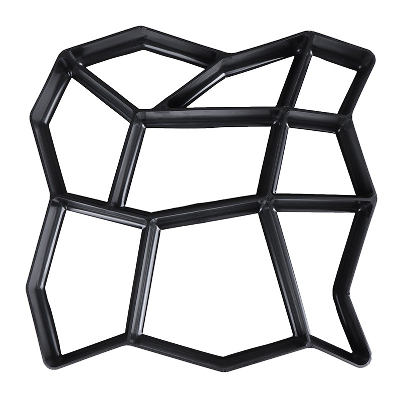 Path Maker Mold Reusable Concrete Cement Stone Design Paver Walk Mould Reusable