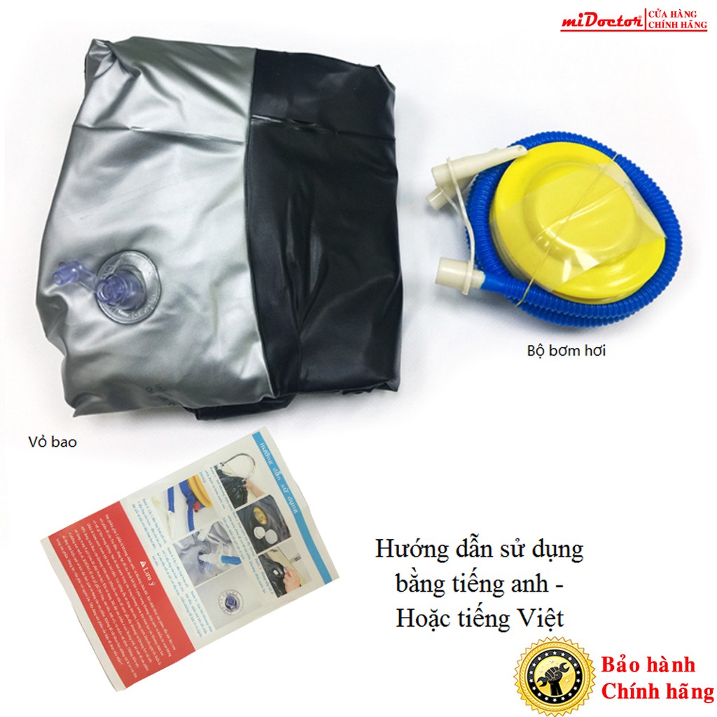 Vỏ Bao Trụ Đấm Bốc Tự Cân Bằng Cao Cấp Pure Boxing Găn Số – Kèm Bộ Bơm Hơi – Chính Hãng miDoctor