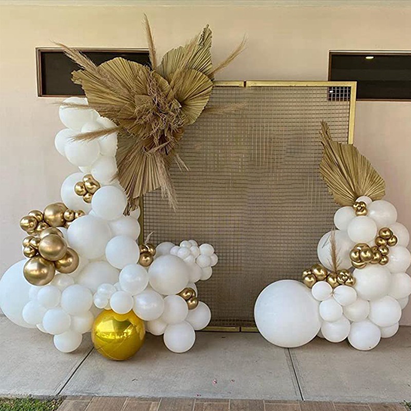 Bộ 86 Bong Bóng Màu Sắc Trơn Dùng Trang Trí Tiệc Sinh Nhật