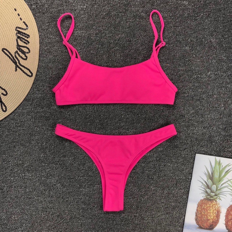 bikini thun gân basic