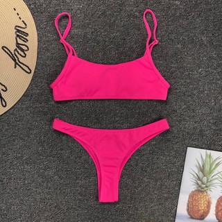 Bikini thun gân basic