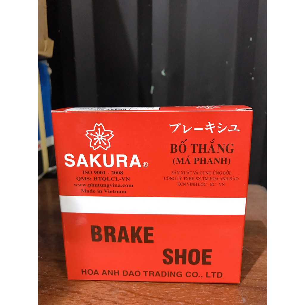 Bố thắng đùm xe Honda hiệu Brake Shoe