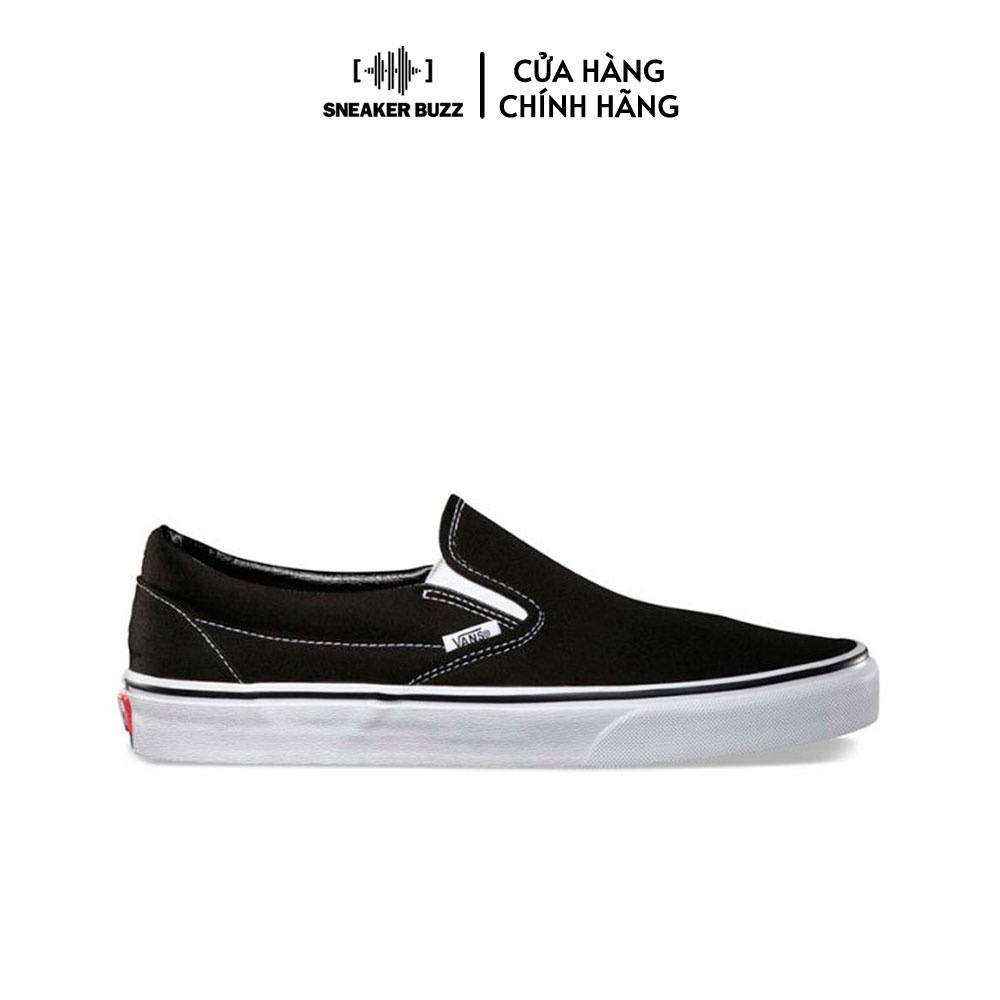 Giày Sneaker Unisex Vans Slip On-VN000EYEBLK