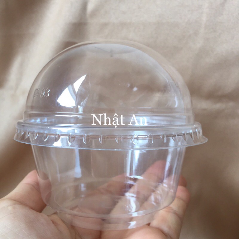 25 Ly nhựa PET, PP 200ml không nắp, có nắp