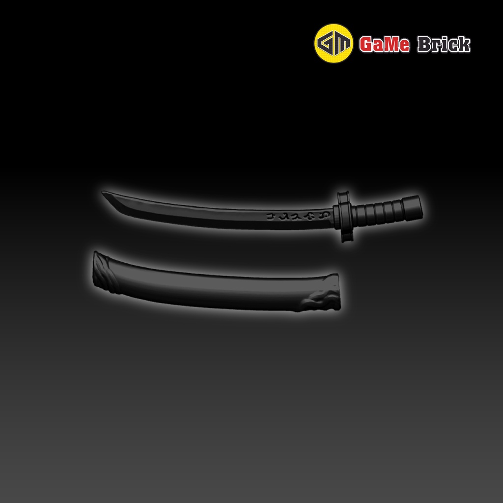 Phụ kiện mô hình - Kiếm Katana v3