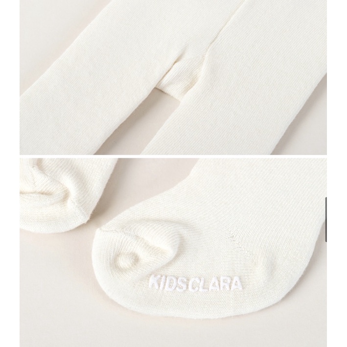 Quần tất cho bé gái bé trai, trắng ivory
