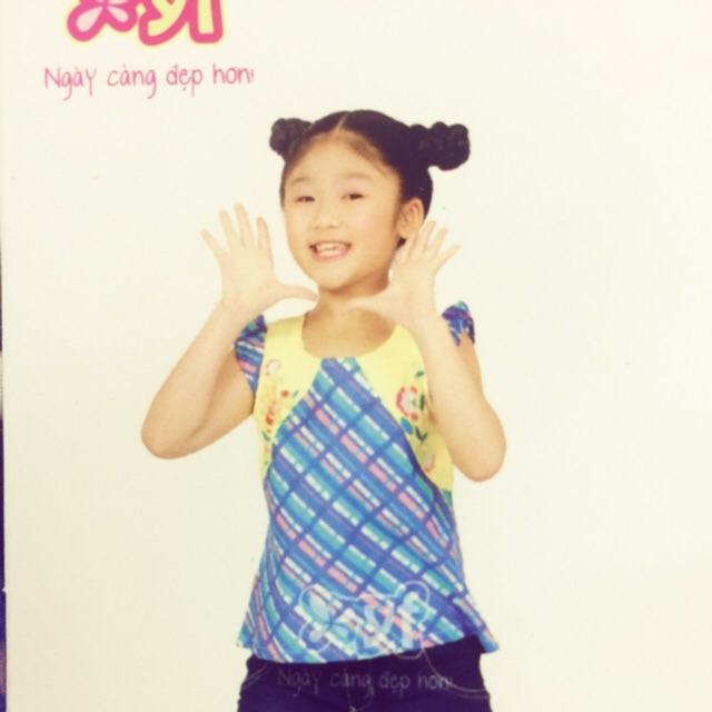 Áo bé gái thương hiệu YF