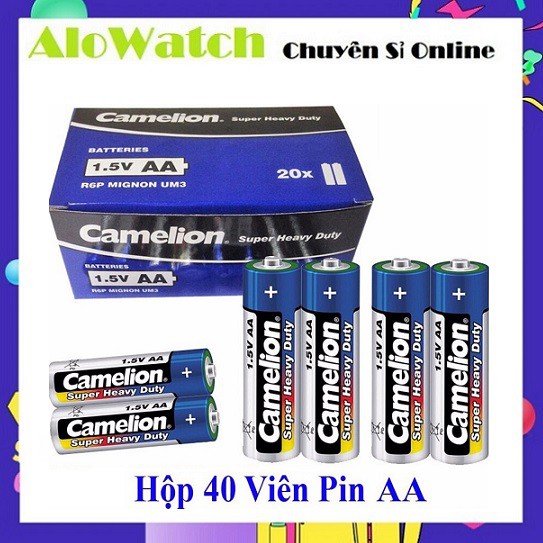 ☀️Giá Rẻ☀️ Pin Camelion 1.5V - Hộp 40 Viên Pin Tiểu AA