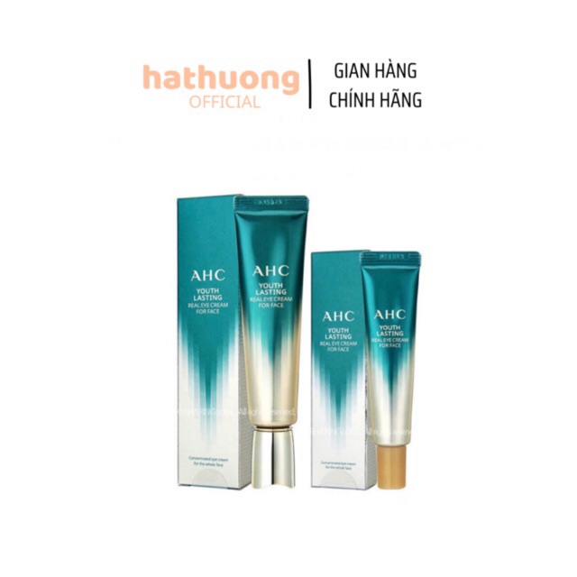 [ CÓ SẴN ] Kem Mắt AHC Ageless Real Eye Cream For Face