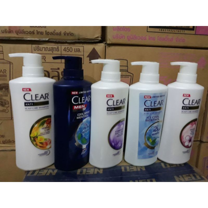 Dầu Gội Clear Bạc Hà 480ml