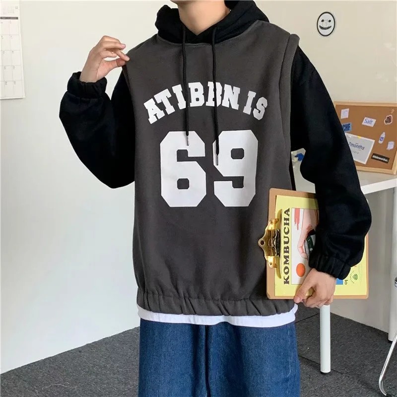 Áo Hoodie Tay Dài Phong Cách Năng Động Trẻ Trung Dành Cho Nam Kích Cỡ Từ M Đến 2XL | BigBuy360 - bigbuy360.vn