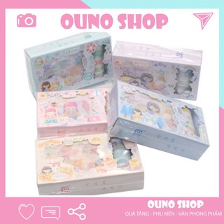 Hộp 4 washi tap trang trí - ouno shop