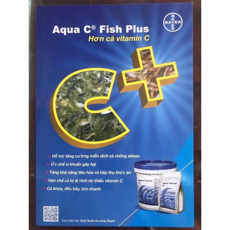 Vitamin C - Aqua C Fish Plus- bayer - cá cảnh