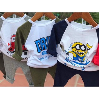 combo 4 bộ bé trai bé gái