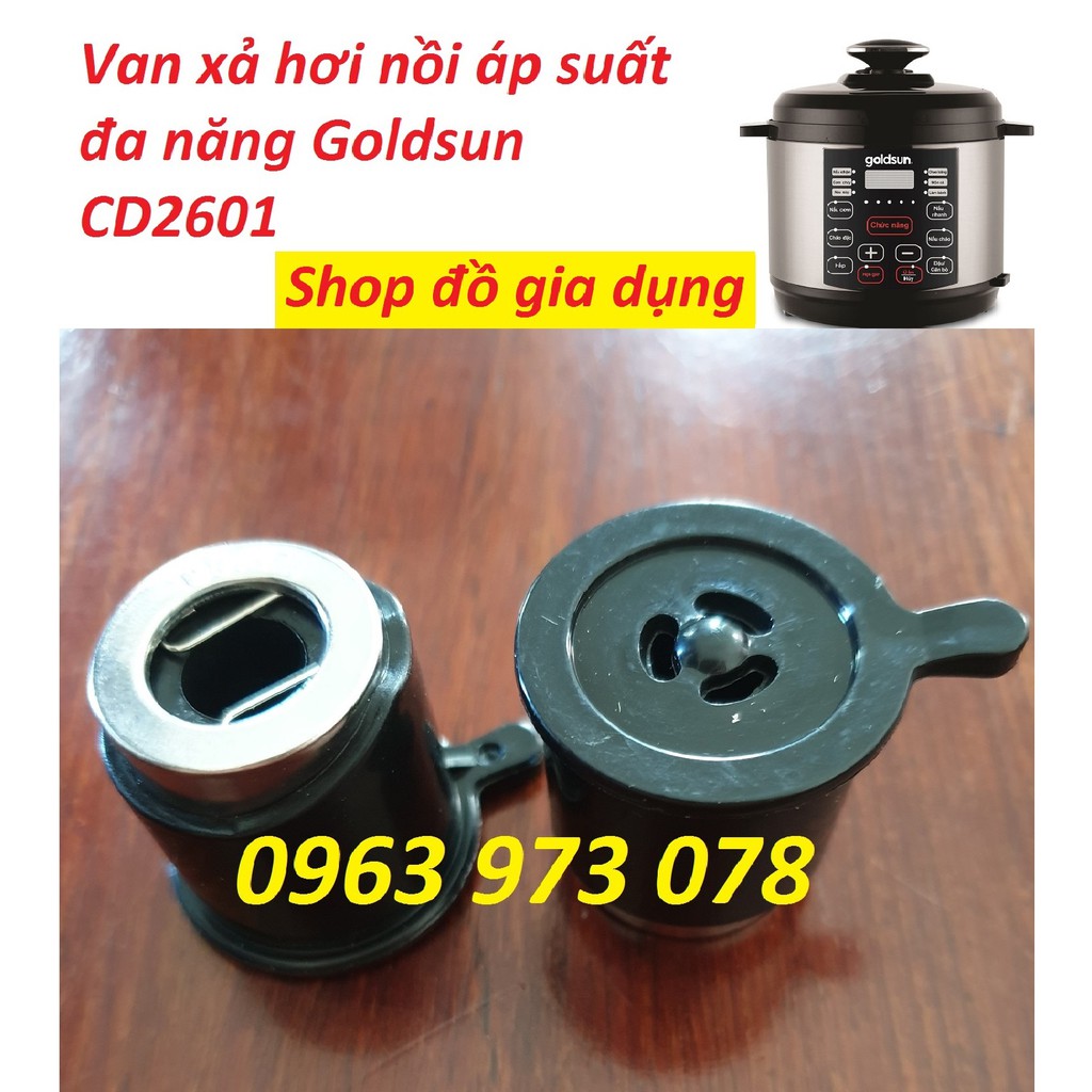 Van xả hơi, van an toàn nồi áp suất điện Goldsun CD2601