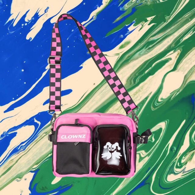 Túi clownz back - pink ( ver 4 )