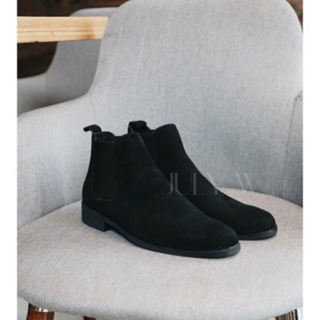 Giày chelsea boots da lộn | BigBuy360 - bigbuy360.vn