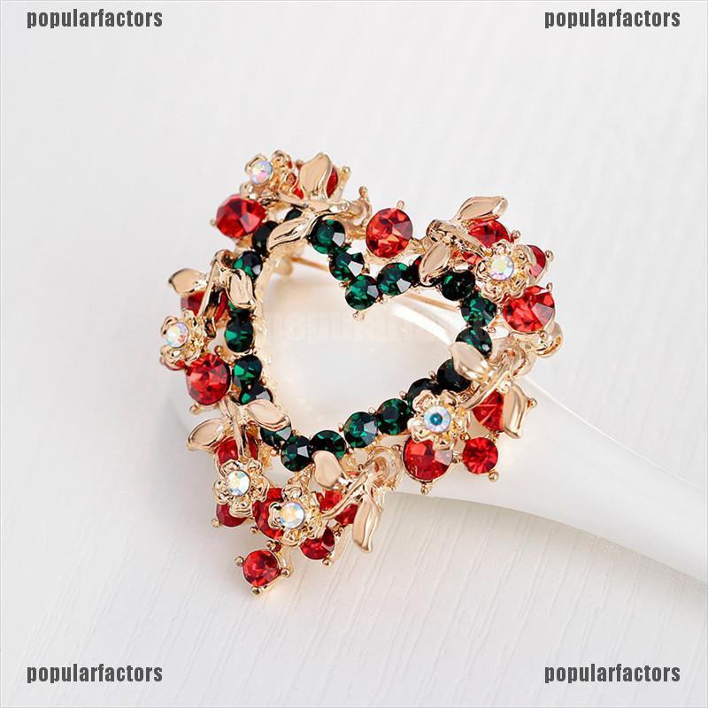 Ghim Cài Áo Kim Loại Hình Bông Tuyết Đính Đá Thời Trang