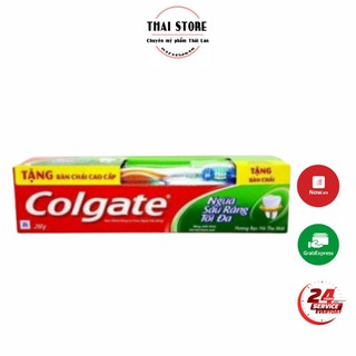 Kem đánh răng Colgate Ngừa sâu răng 250g, tặng kèm bàn chải 💖HOT SALE💖