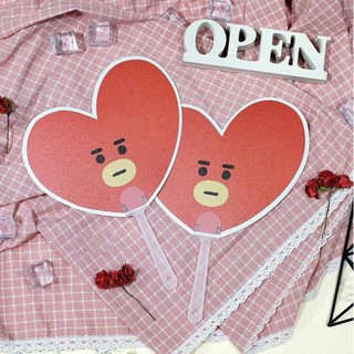 Quạt nhựa dễ thương TATA BT21