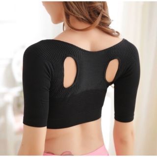 Áo Gen vai tay giảm mỡ vai lưng, bắp tay