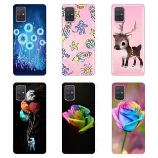 SAMSUNG A71 casing Printed phone case Cartoon Back Cover For SAMSUNG A71