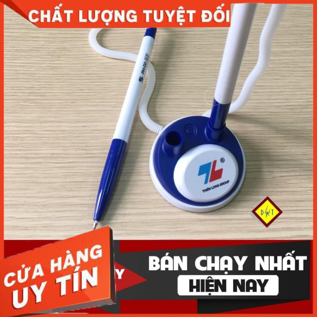 Bút cắm bàn đôi Thiên Long PH 02 viết bi TL cắm bàn đủ 2 màu XANH - ĐEN CAM KẾT CHÍNH HÃNG