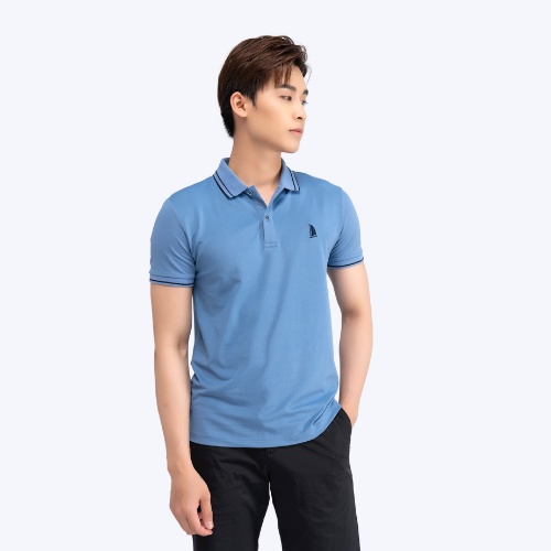 Áo Thun Polo YODY Nam thêu thuyền lịch lãm mềm mại thấm hút APM3831 | BigBuy360 - bigbuy360.vn