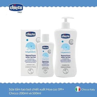Sữa tắm gội Chicco Cho bé 200ml