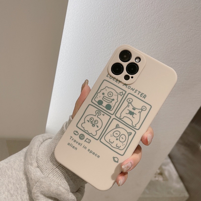(SIÊU RẺ) Ốp lưng iphone lucky monster siêu cute 6/6plus/6s/6splus/7/7plus/8/8plus/x/xr/xs/11/12/13/pro/max/plus/promax