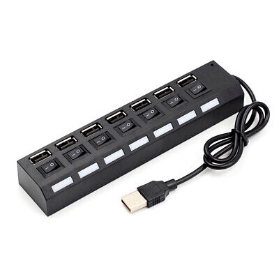 Hub USB 7 Port 2.0 Có Công Tắc