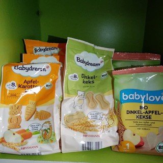 Bánh ăn dặm hữu cơ Babydream Của Đức