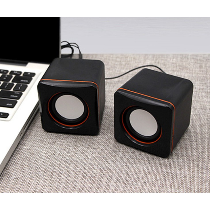 Loa mini usb 3.5mm G101 cho PC/Laptop/Notebook/Tablet