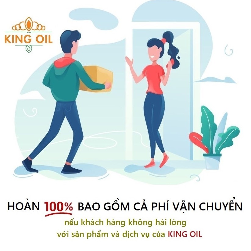Tinh dầu Hương Nhu nguyên chất từ thiên nhiên - KingOil