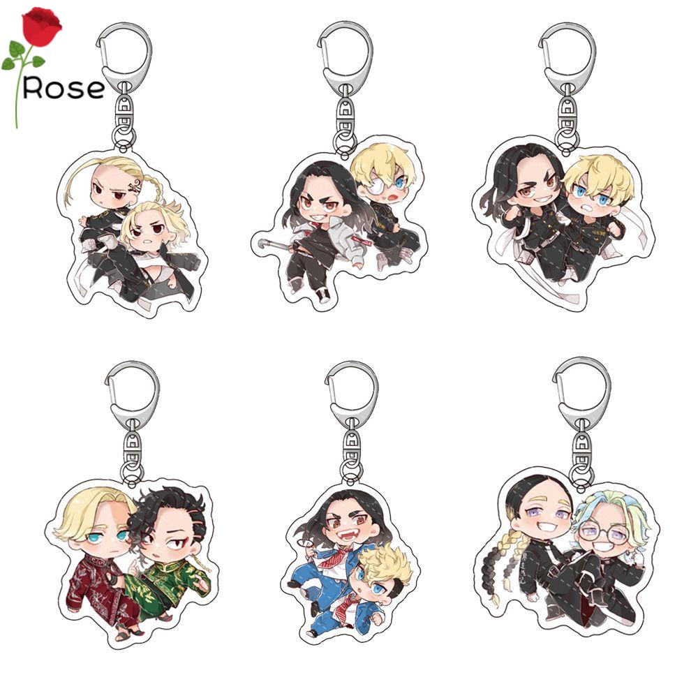 Móc khóa acrylic hình nhân vật Anime Atsushi Avenger Ken Takemichi Hinata